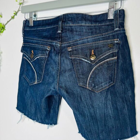 Joe’s Jeans Rocker Cutoff Denim Shorts Sz 24 - Picture 4 of 8